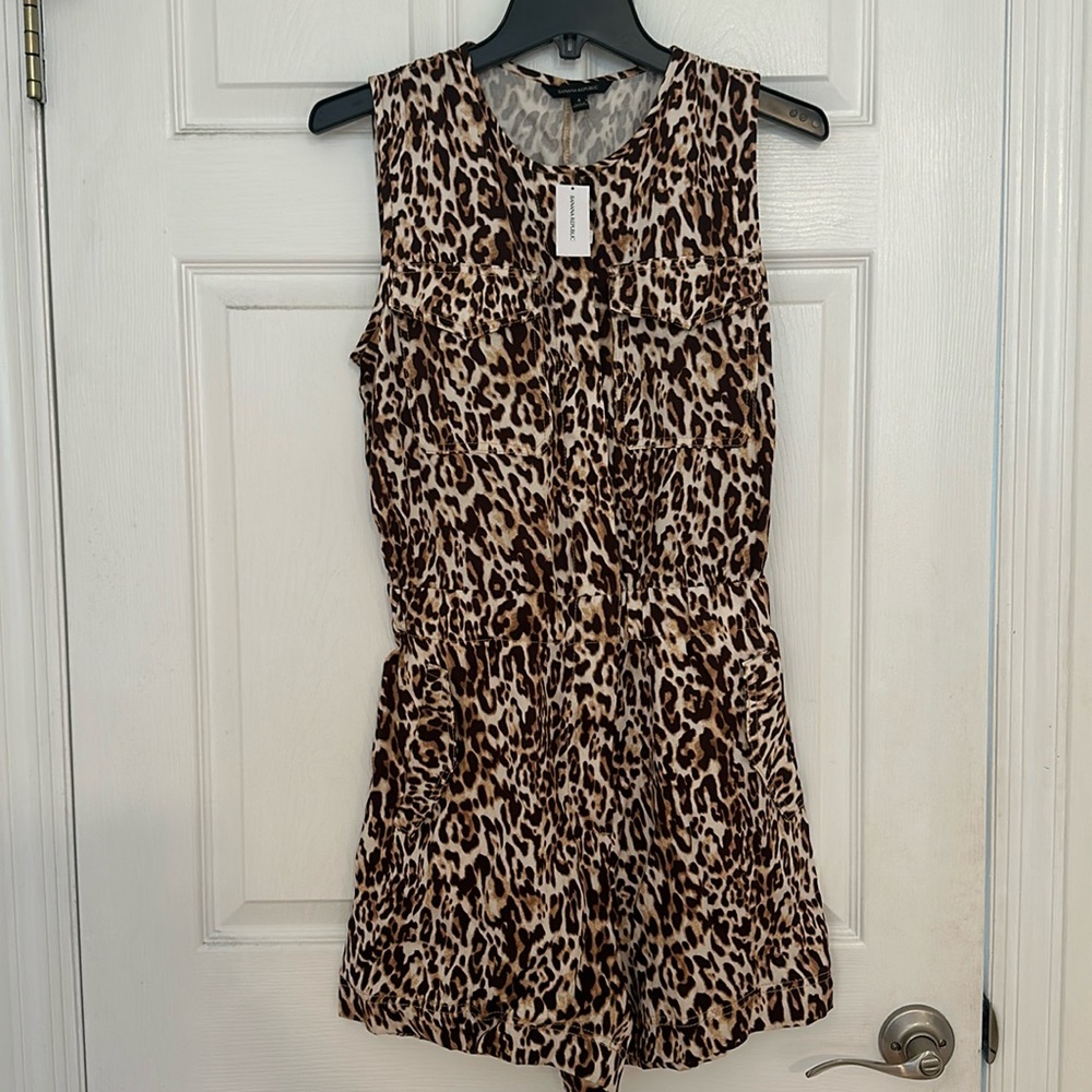 Never worn banana republic romper